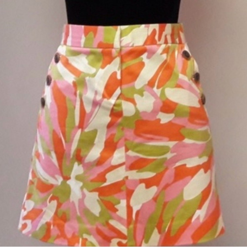 Colorful Abstract Women's Skirt